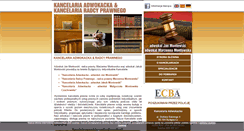 Desktop Screenshot of adwokat.bydgoszcz.eu