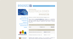 Desktop Screenshot of domeny.bydgoszcz.eu