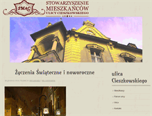 Tablet Screenshot of cieszkowskiego.bydgoszcz.eu